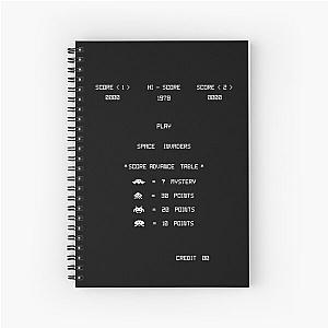 Space Invaders Arcade Notebook
