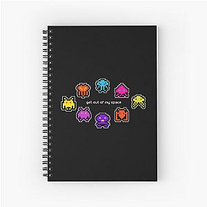 Space Invaders Meme Pixel Art Notebook