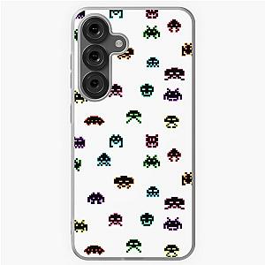Space Invaders collection in Black Samsung Galaxy Soft Case
