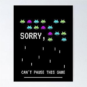 Space Invaders T-Shirt Poster