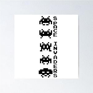Space Invaders Vertical Poster