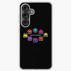 Space Invaders Meme Pixel Art Soft Case for Samsung Galaxy