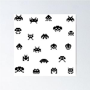 Space Invaders Collection Poster