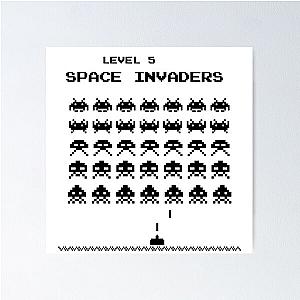 Space Invaders Game Poster