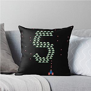 Space Invaders Throw Pillow