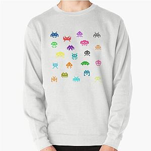 Space Invaders Pullover Sweatshirt