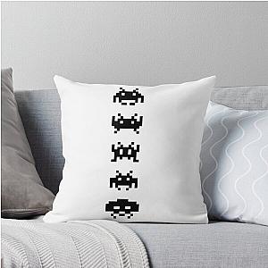 Space Invaders Throw Pillow