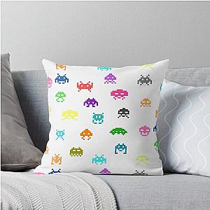 Space Invaders Throw Pillow
