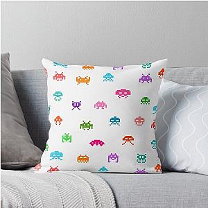 Space Invaders Collection Throw Pillow
