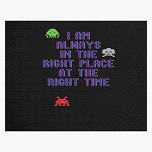 I Am In The Right Place 

Space Invaders Jigsaw Puzzle
