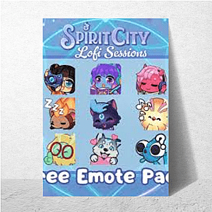 Spirit City: Lofi Sessions Fitscape Spirit City: Lofi Sessions Posters