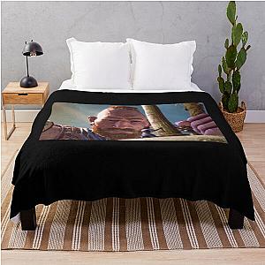 Split Fiction Inspired fanart characters throw blanket