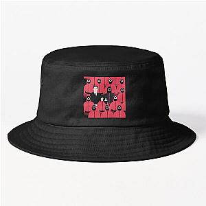 Squid Game Recruiter Kang No-eul Masked Officer & Pink Guards Netflix Bucket Hat