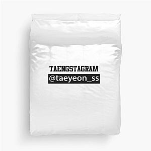 Girls' Generation Taeyeon(Taengstagram) Duvet Cover