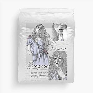 Taeyeon The Purpose Duvet Cover
