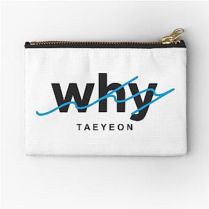 WHY TAEYEON Zipper Pouch