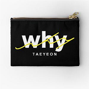 Why Taeyeon Zipper Pouch