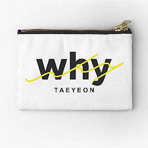 WHY Taeyeon Zipper Pouch