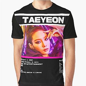 TaeYeon Information Graphic T-Shirt