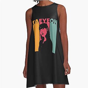 Taeyeon Retro A-Line Dress