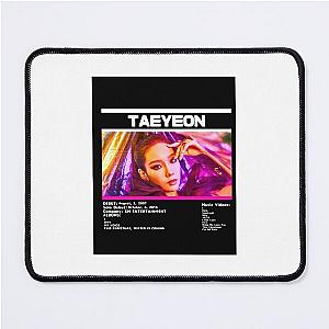 Taeyeon Information Mouse Pad