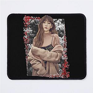Kim Taeyeon Girls Generation SNSD Taeyeon Korean Kpop Floral Mouse Pad
