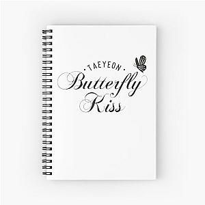 Butterfly Kiss Taeyeon Spiral Notebook