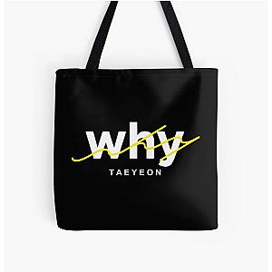 Why Taeyeon All Over Print Tote Bag