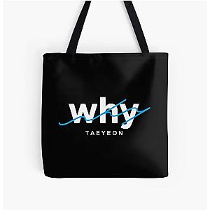 Kim Taeyeon WHY All Over Print Tote Bag