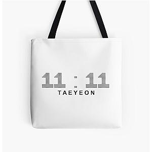 11:11 kim Taeyeon All Over Print Tote Bag