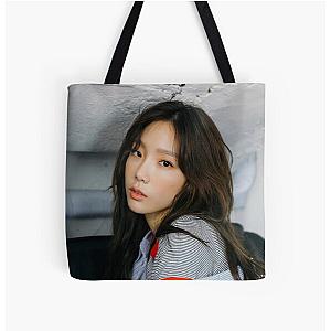 Taeyeon fine Over Print Tote Bag