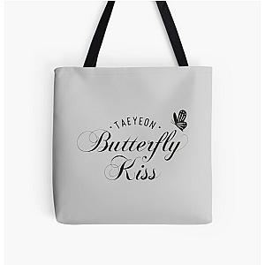 butterfly kiss Taeyeon All Over Print Tote Bag