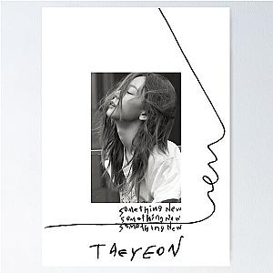 GIRLS GENERATION TAEYEON SOMETHING NEW Poster