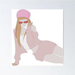 Taeyeon Girls Generation Weekend Illustration Cover Album Poster