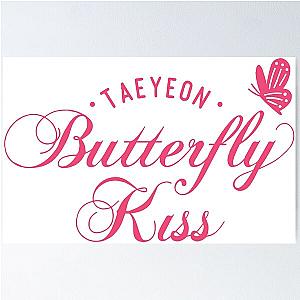 Taeyeon Butterfly Kiss Poster