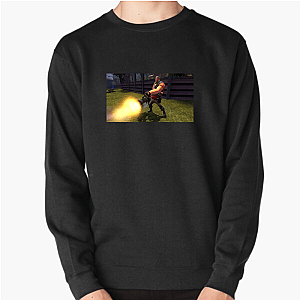 Team Fortress Iconic Mercenaries and Capture Points Motif Team Fortress Sweatshirts