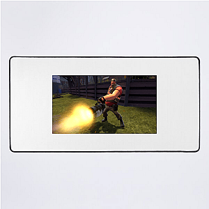 Team Fortress Iconic Mercenaries and Capture Points Motif Team Fortress Mouse Pads