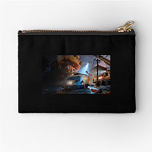 Dynamic Collapse Teardown Zipper Pouches