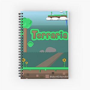 Terraria Forest Biome Spiral Notebook