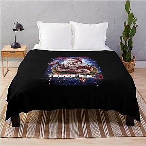 Christmas Terrifier 3 Throw Blanket