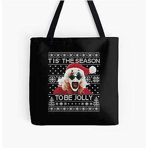 Terrifier 3 Santa Christmas Tote Bag