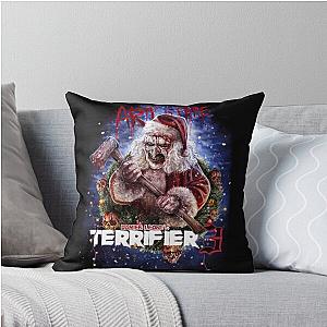 Christmas Horror Throw Pillow