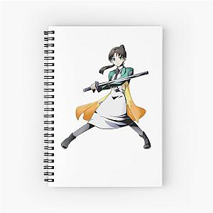 Mibu Sayaka - Mahouka Koukou no Rettousei Anime The Irregular at Magic High School Spiral Notebook