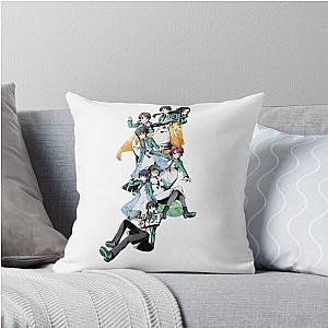 Mahouka Kouko no Rettosei: The Irregular at Magic High School Character Mashup Anime Throw Pillow