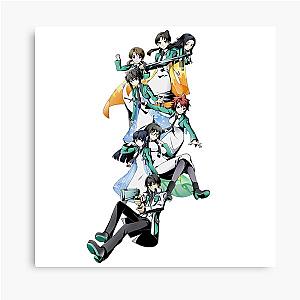 Mahouka Kōno Rettosei The Irregular at Magic High School Character Mashup Anime Canvas Print