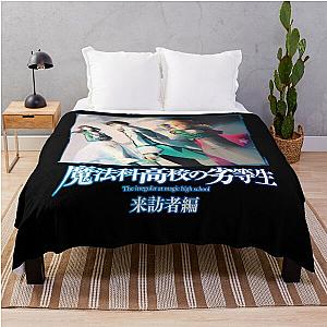 Graphic Irregular at Magic High School Characters Throw Blanket