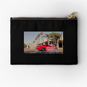 The Last Man on Earth Quirky Post Apocalyptic Comedy Fashion The Last Man On Earth Zipper Pouches