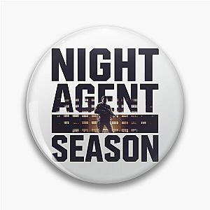 Night Agent Season Silhouette Design Pin