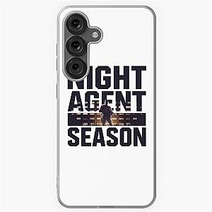 Night Agent Season Bold Samsung Galaxy Soft Case