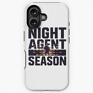 Night Agent Season Silhouette Design Tough Case